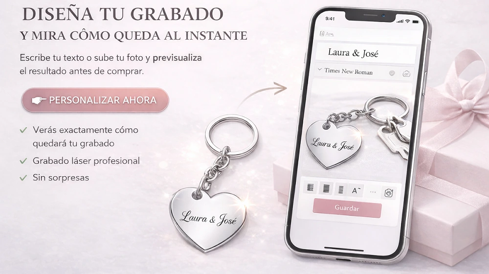 Diseña el grabado de tu joya personalizada en plata design