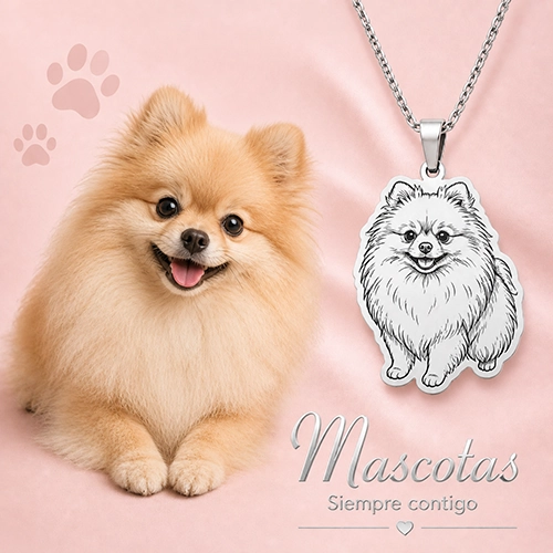 joyas de mascotas personalizadas colgantes con foto de mascotas