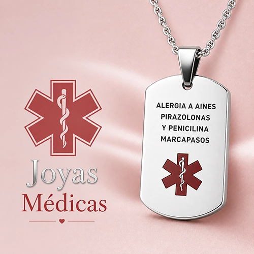 joyas alerta médica personalizadas